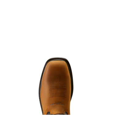 Ariat Men's WorkHog CSA Waterproof Composite Toe Work Boots - Dark Copper Brown