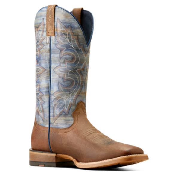 Ariat Men's Standout Cowboy Boots - Loco Brown/Cloud Blue