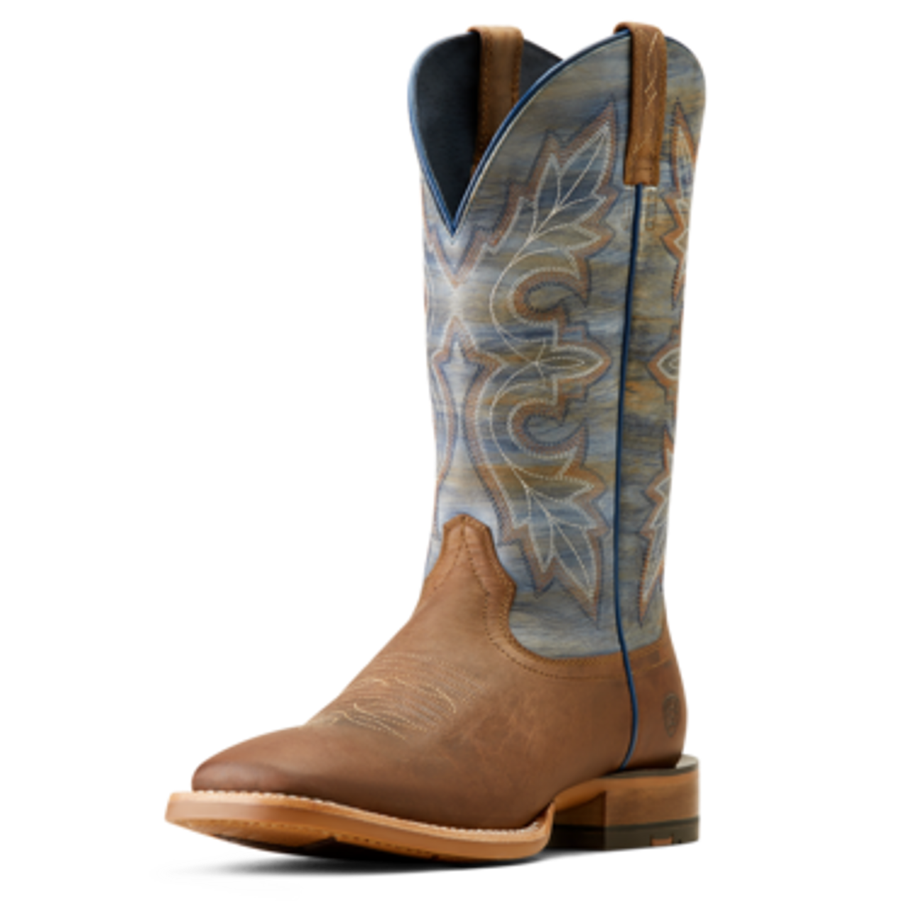 Ariat Men's Standout Cowboy Boots - Loco Brown/Cloud Blue