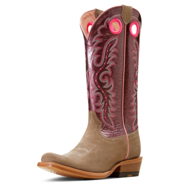 Ariat Women's Futurity Boon Western Boots - Smokey Roughout