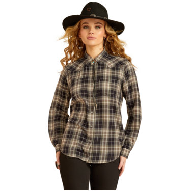 Ariat Women's Billie Jean Long Sleeve Shirt - Cheyenne Plaid