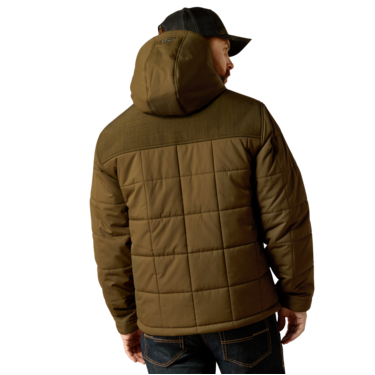 Ariat Men's Crius Hooded Insulated Jacket - Relic Heather