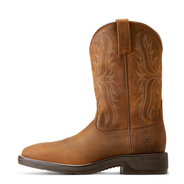 Ariat Men's Ridgeback Cowboy Boots - Oily Distressed Tan