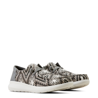 Ariat Men's Hilo Stretch Shoes - Grey Southwestern