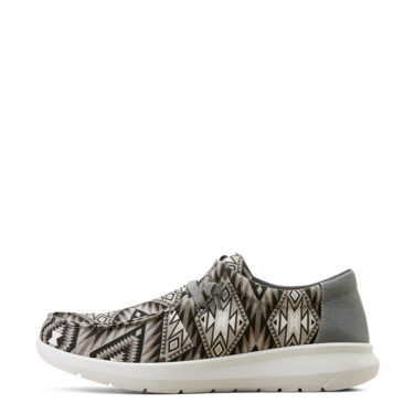 Ariat Men's Hilo Stretch Shoes - Grey Southwestern