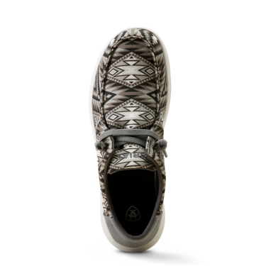 Ariat Men's Hilo Stretch Shoes - Grey Southwestern