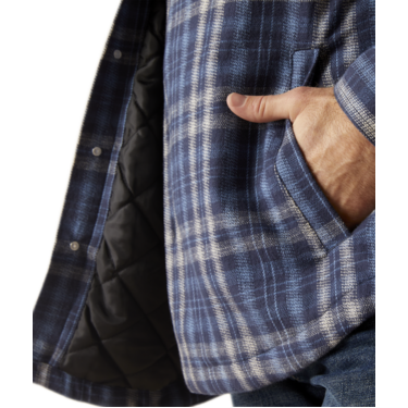 Ariat Men's Hanley Shirt Jacket - Mood Indigo