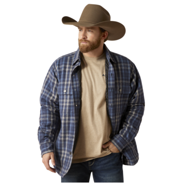 Ariat Men's Hanley Shirt Jacket - Mood Indigo