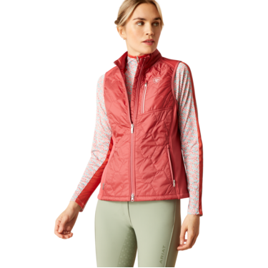 Ariat Women's Fusion Insulated Vest- Slate Rose