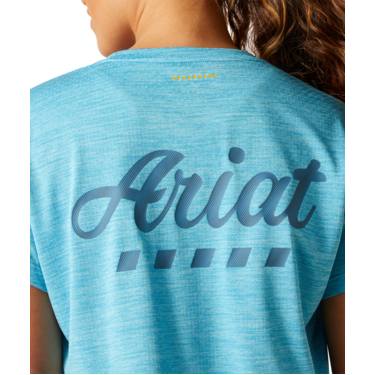 Ariat Women's Rebar Evolution Logo T-Shirt - Norse Blue