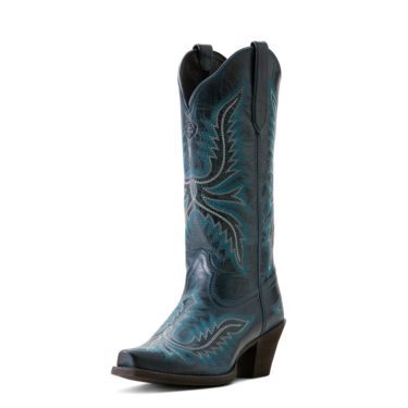 Ariat Women's Round Up Collins Western Boot- Fresh Denim