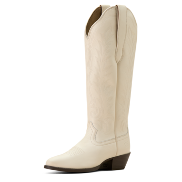 Ariat Women's Heritage Round Toe Stretchfit Boot - Bright Cream