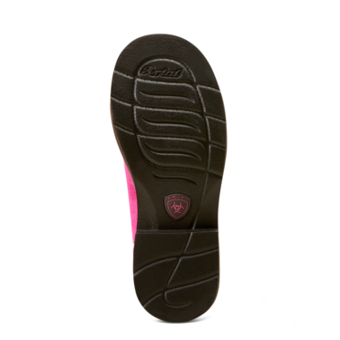 Ariat Girls Youth Fatbaby Heritage Western Boots - Hottest Pink