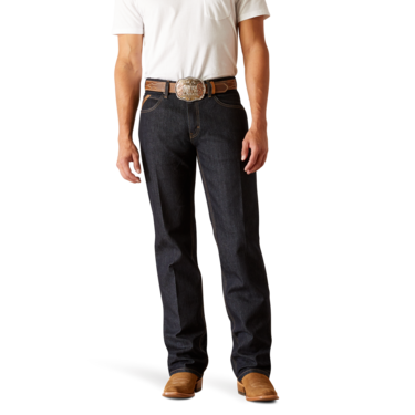Ariat Men's M4 Relaxed Blade Relentless Boot Cut Jeans - Dark Rinse