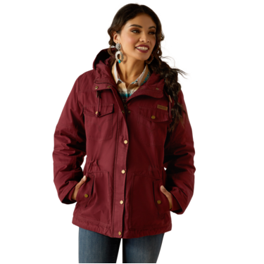 Ariat Women's Grizzly 2.0 Parka- Tawny Port