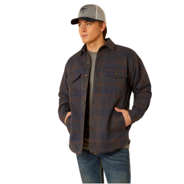 Ariat Men's Herbert Retro Shirt Jacket- Parisian Night