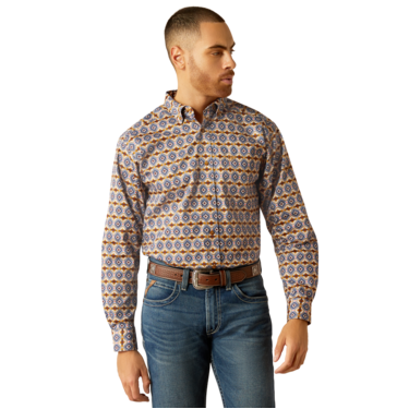 Ariat Men's Tennessee Classic Fit Long Sleeve Shirt - Blue