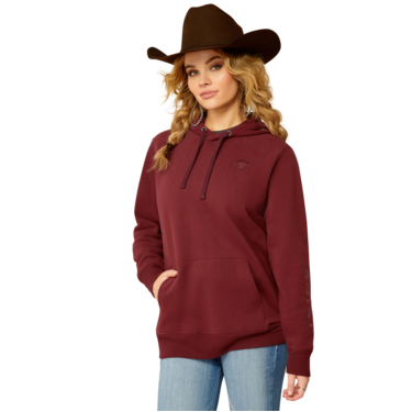 Ariat Women's 2.0 Long Sleeve Hoodie -  Tawny Port