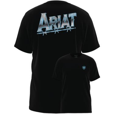 Ariat Men's Chrome Wire T Shirt - Black