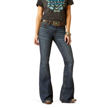 Ariat Women's Perfect Rise Kallie Flare Jeans- Florida