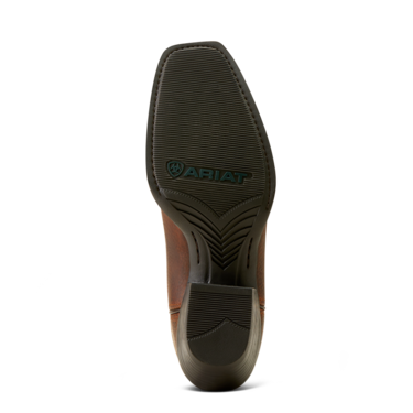 Ariat Men's Sport Wide Square Toe Western Boots - Brown Oiled Rowdy