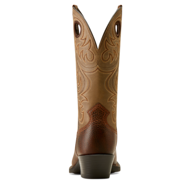 Ariat Men's Sport Wide Square Toe Western Boots - Brown Oiled Rowdy