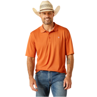 Ariat Men's  Polo Short Sleeve Shirt - Foxes