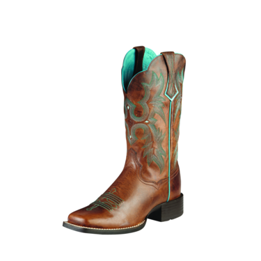 **Ariat Women's Tombstone Western Boot - Sassy Brown