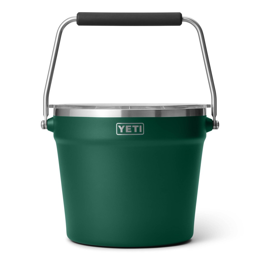Yeti Rambler Beverage Bucket - Black Forest Green