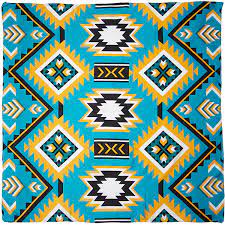 Wyoming Trader Silk Scarf - Aztec