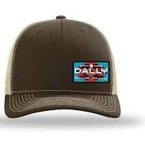 Dally Up Caps Dally Embroidered Ropin Patch with Logo-Multiple Colors
