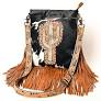 American Darling Cowhid/Cactus Cross Body