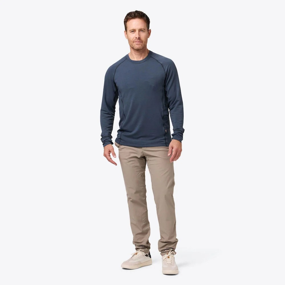 Fieldsheer Men's Baselite Heated Baselayer Shirt - Arctic Blue