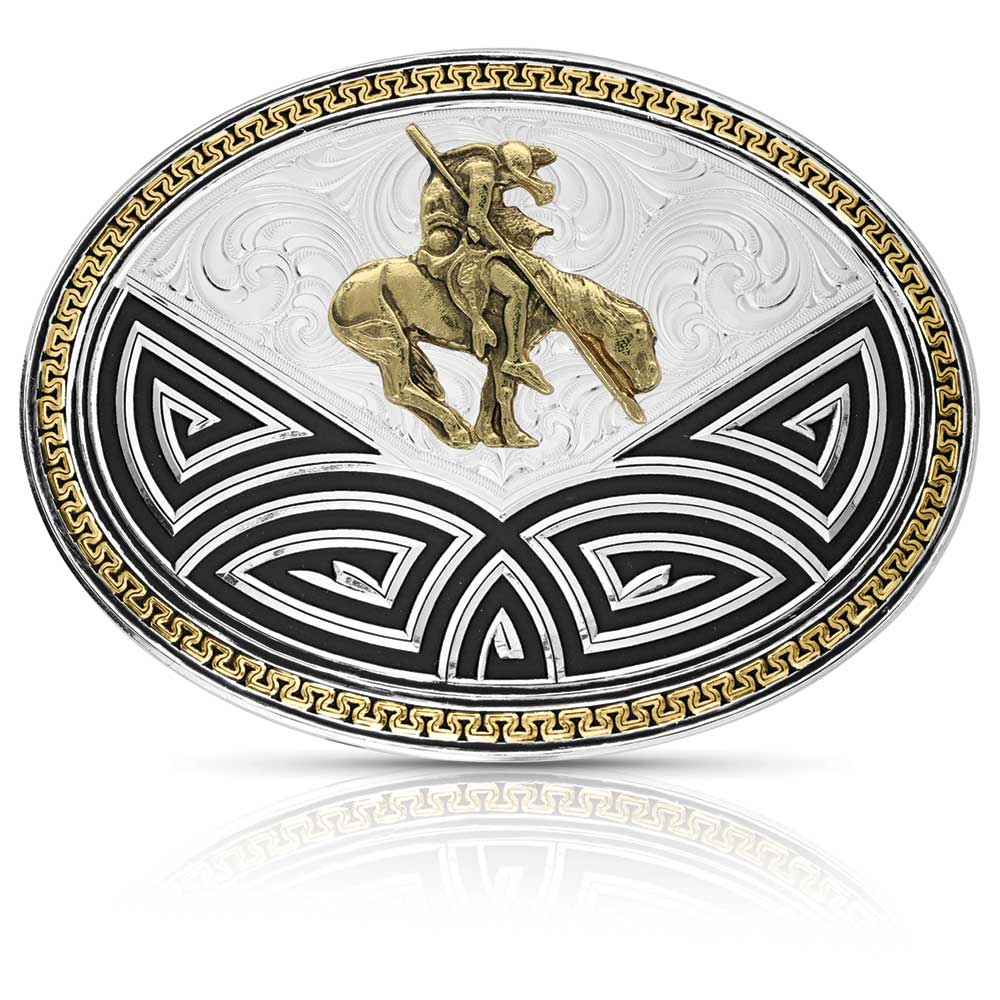Montana Silversmith Bold Southwest Buckle With End of the Trail