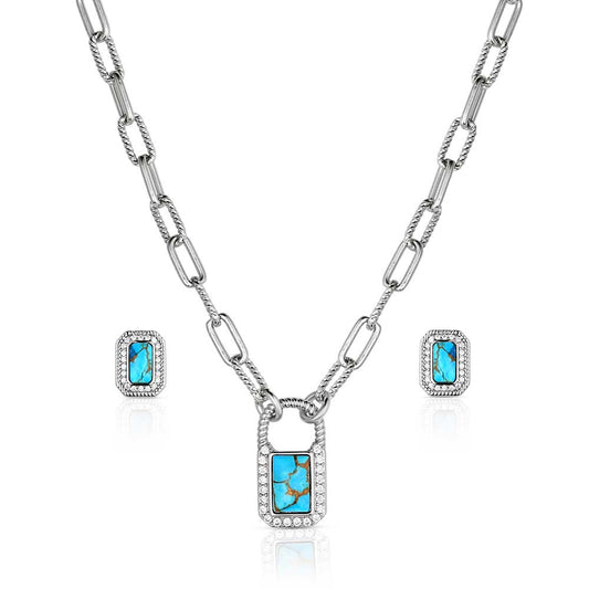 Montana Silversmith Turquoise Glam Set