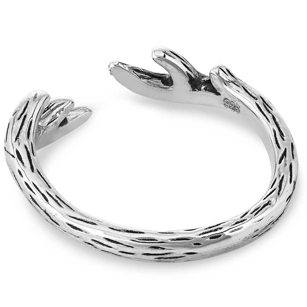 Embrace the Wild Antler Ring