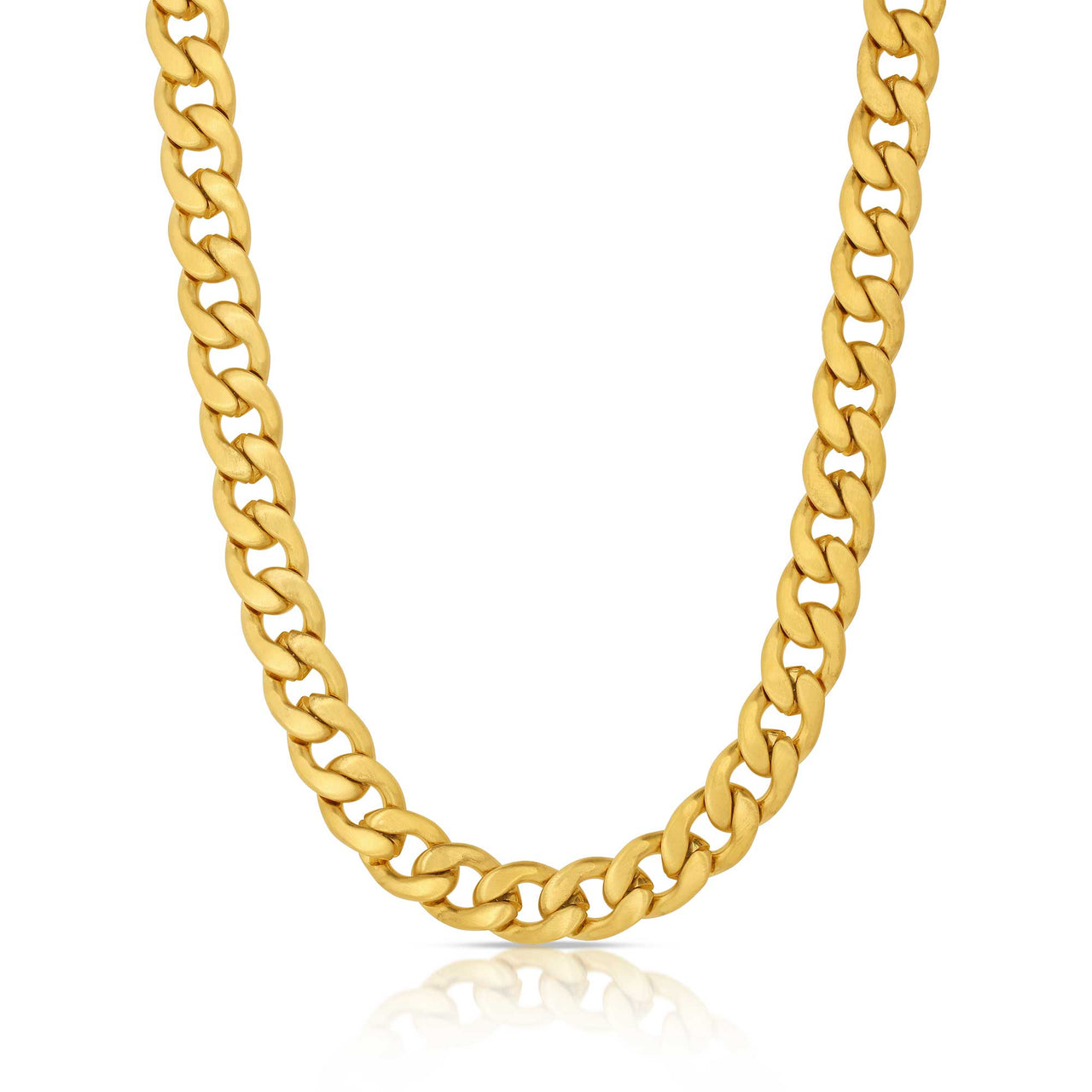 Montana Silversmiths Gold Cuban Link Chain 24"