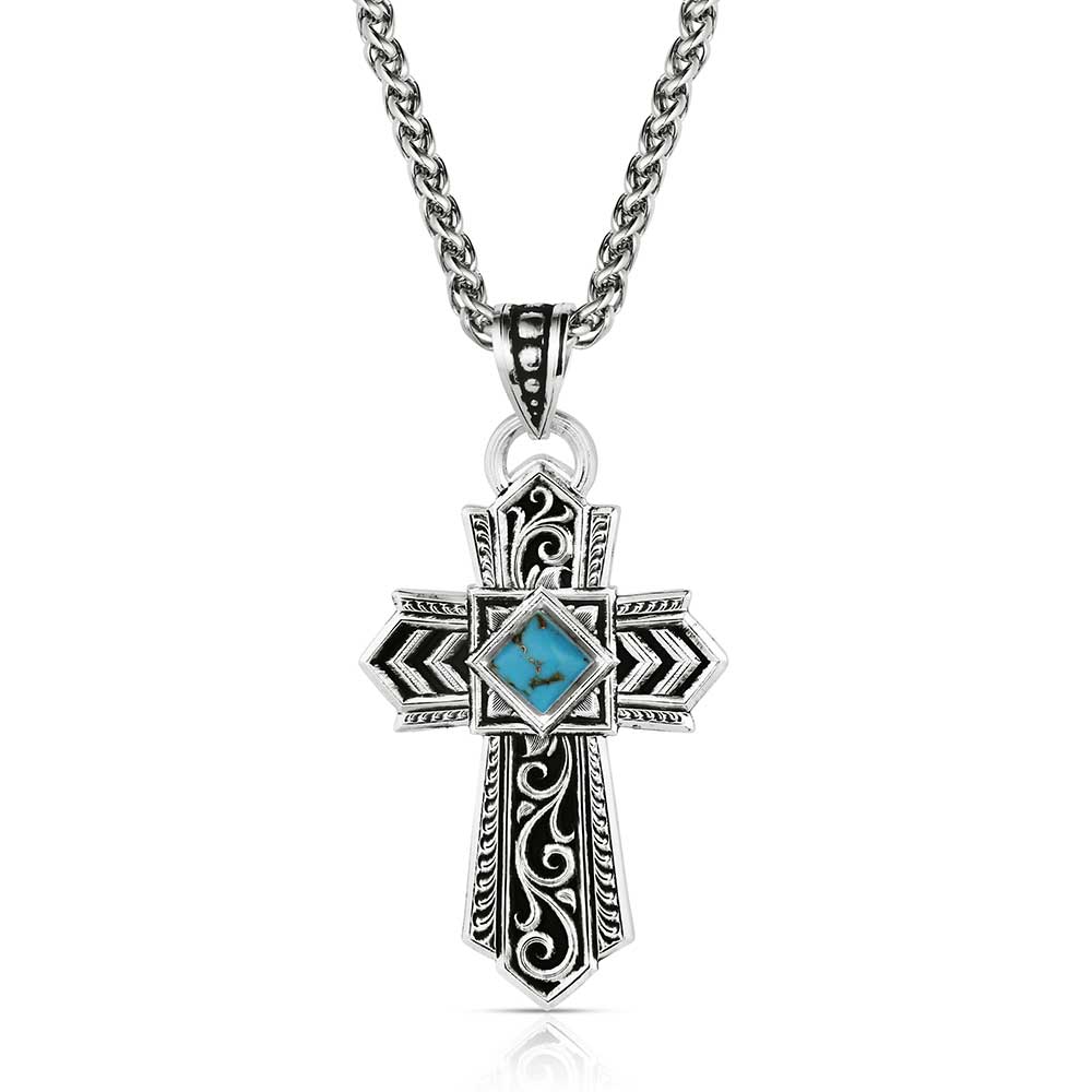 Montana Silversmith Men's Cross Necklace