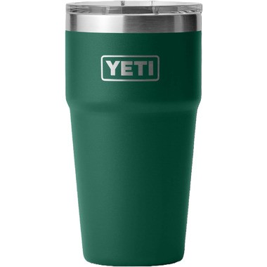 Yeti Rambler 591 ml Tumbler Stackable w/Magslider - Black Forest Green