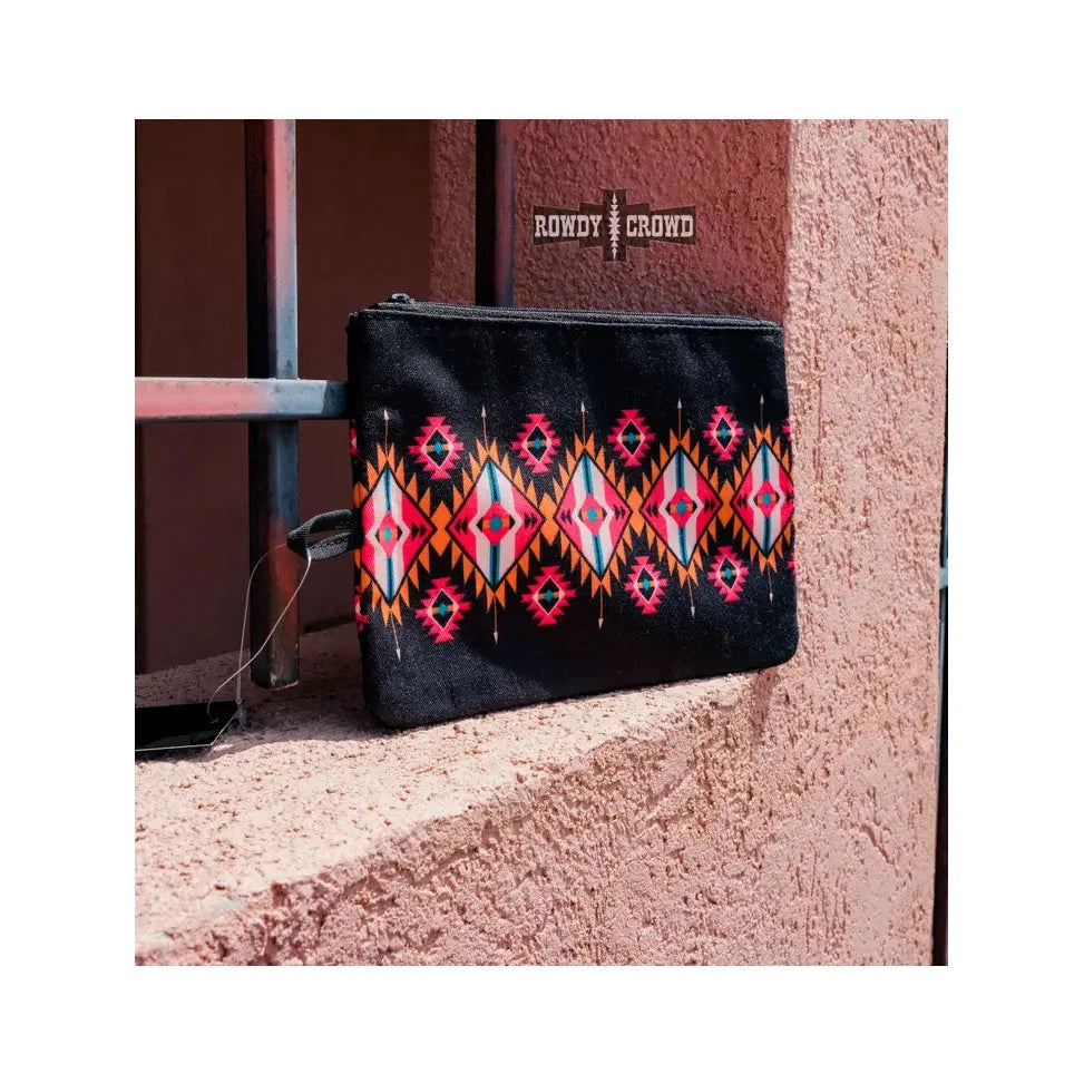 Rowdy Crowd Small Makeup Bag - Open Range