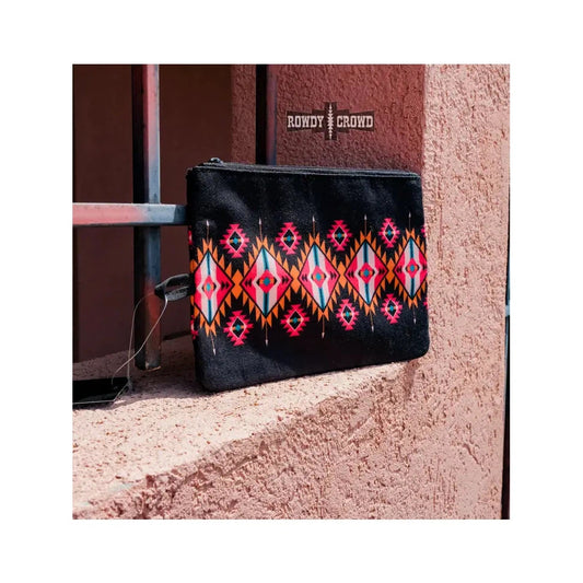 Rowdy Crowd Small Makeup Bag - Open Range