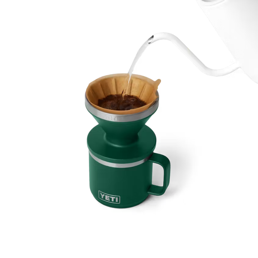 Yeti Rambler Pour Over Intl - Black Forest Green