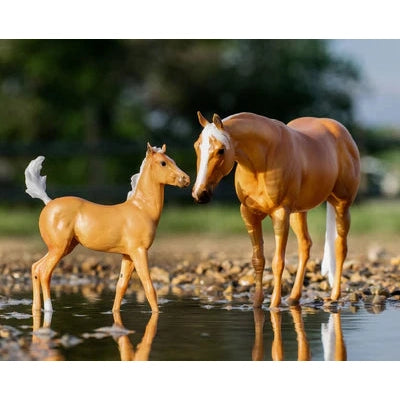 Breyer Kid's Ebony Shines and Charlize - Quarter Horse Set