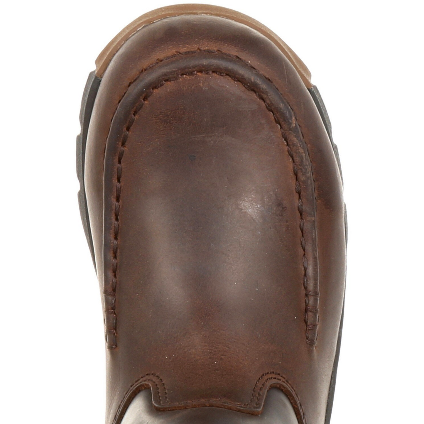 Georgia Kid's Brown 8" Work Brown Boots