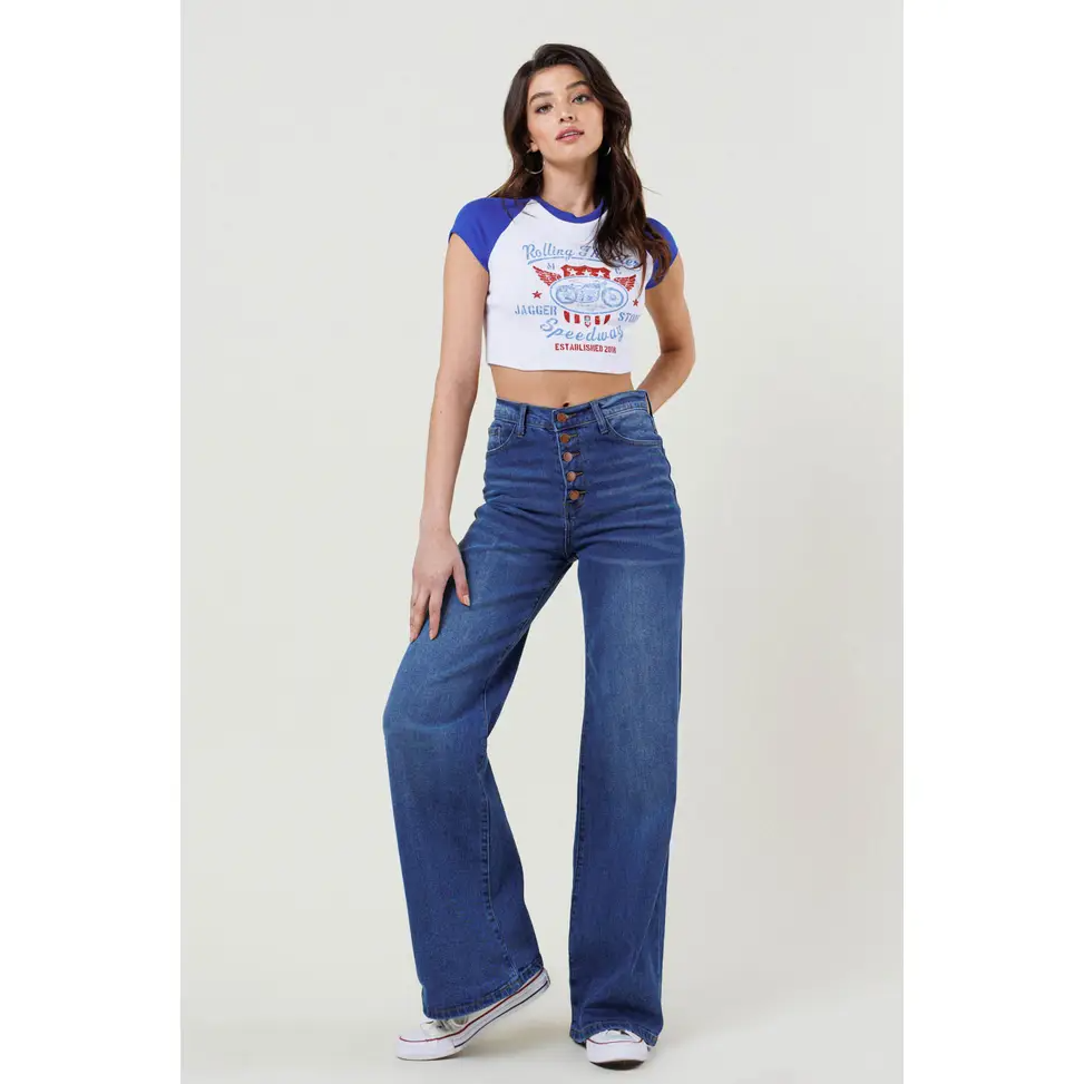 Your Everyday Wide Leg Jeans
