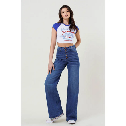 Your Everyday Wide Leg Jeans