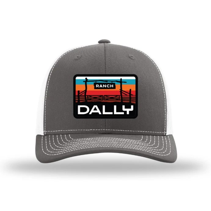 Dally Up Caps Dally Ranch Center Patch - Multiple Colors