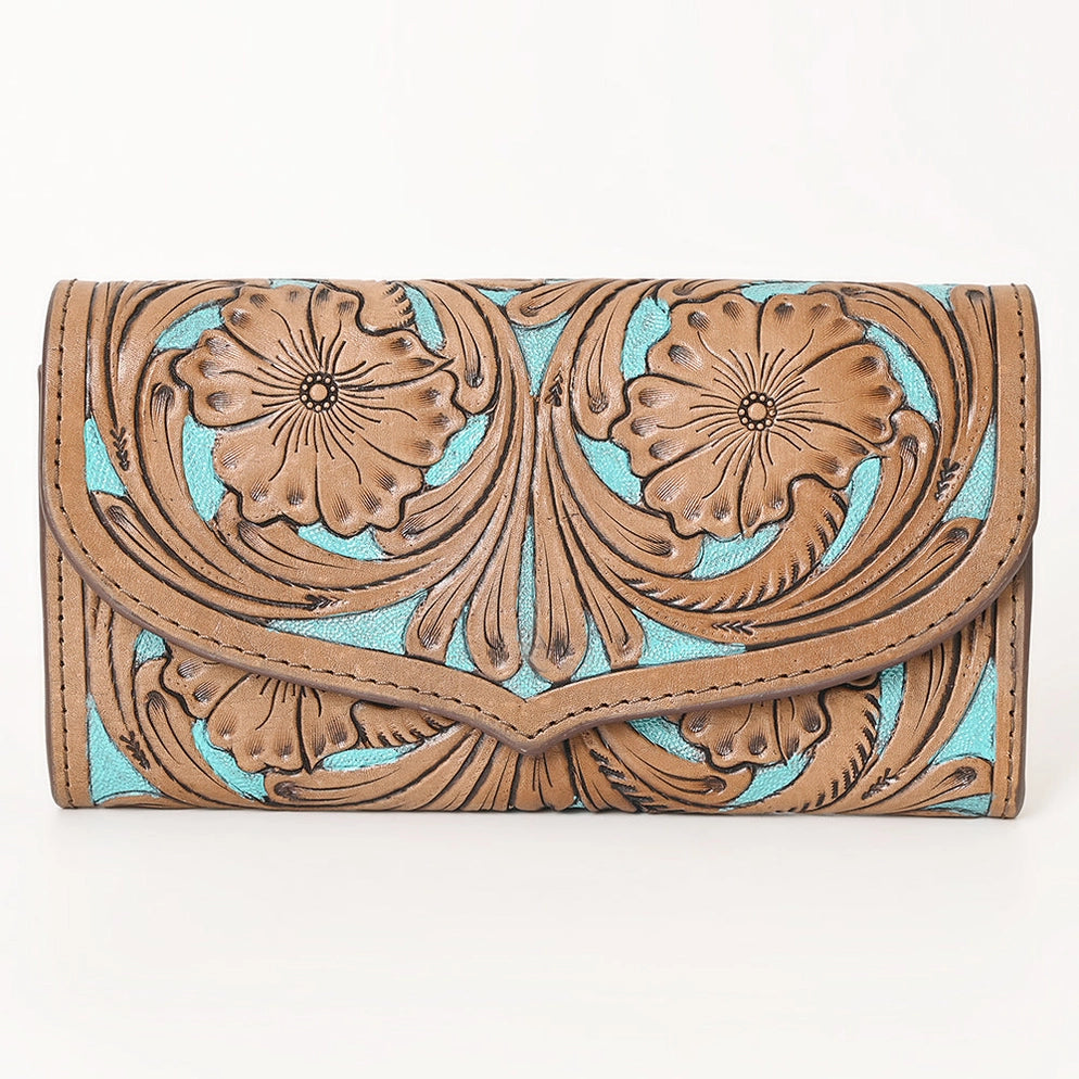 American Darling Leather Women's Western Purse / Wallet