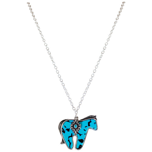 Justin Horse Pendant Necklace