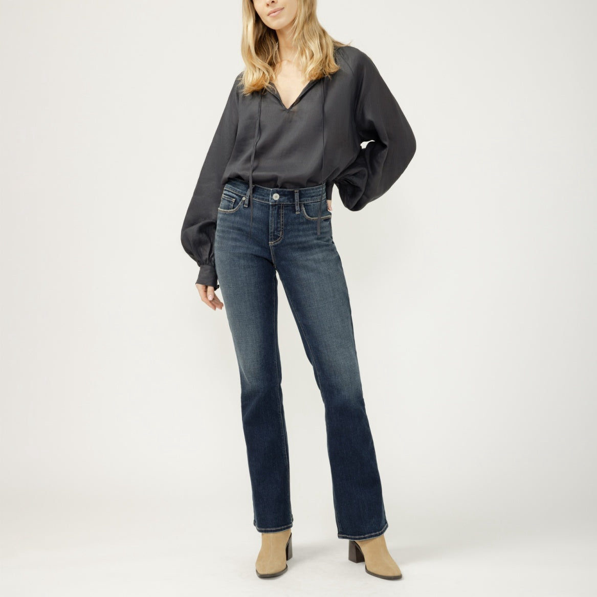 Silver Jeans Co.  Woman's Bootcut Jeans-Harlow
